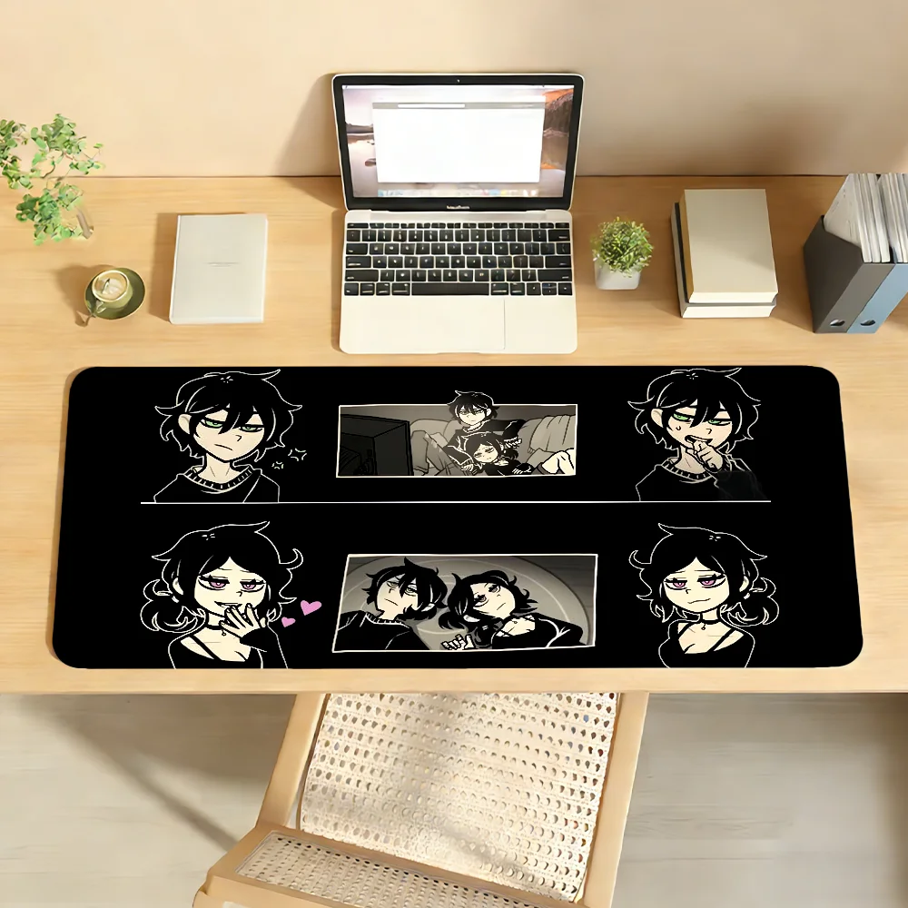 C-Coffin Of A-Andy L-Leyley Mouse Pad Non-slip Locking Edge DeskMat PC Laptop Accessories Rubber Office Keyboard Large Game XXL
