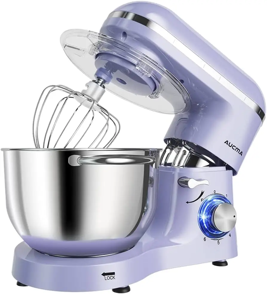 

New best-selling Bakery House Hold Food Mixer Cake 5.5L 6.2L SUS304 Stand Flour For Home mixer