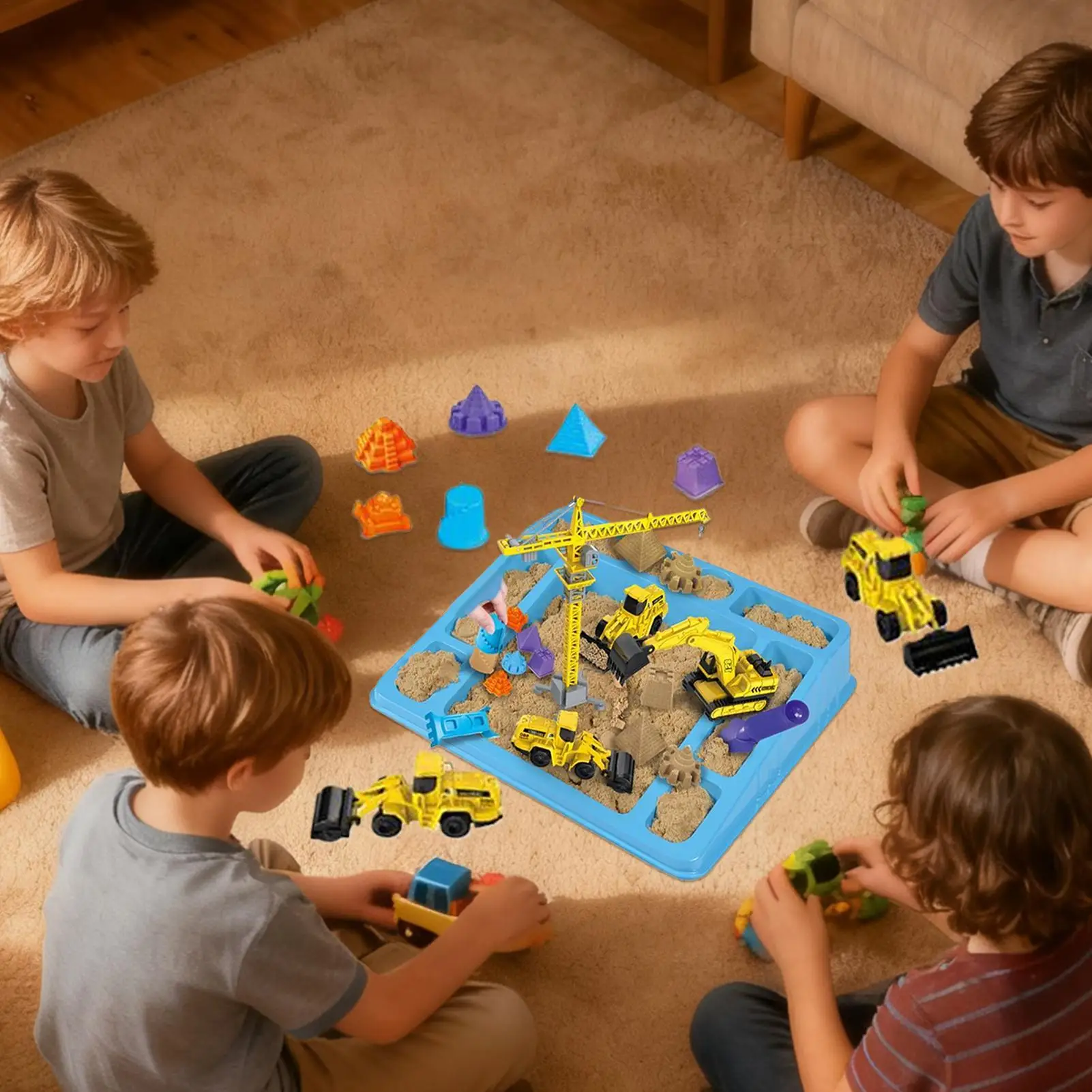 Jogar construção kit de areia engenharia espaço brinquedo de praia fingir jogar brinquedo de praia para meninos meninas pré-escolares indoor ao ar livre