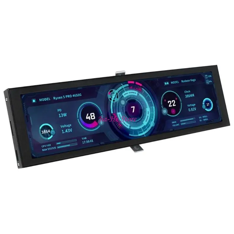 IPS Panel PC System Monitor 8.8 cala podwozia ekran 600 NITS Brightness Sprzęt w czasie rzeczywistym śledzenie aluminium