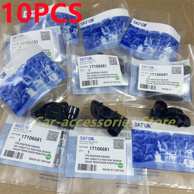 

10Pcs TPS Throttle Position Sensor 0817204 17106681 for GM Opel Ascona Cadillac Seville Chevrolet Buick Automobile Spare Parts