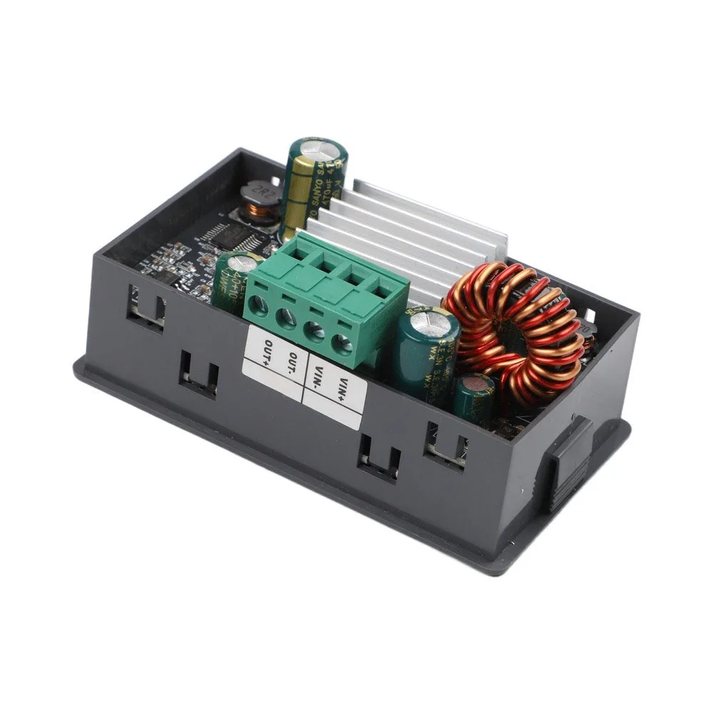 For DIY Projects Adjustable Voltage CNC DC Converter Device Debugging 40W Adjustable Power Supply 11 Memory Presets
