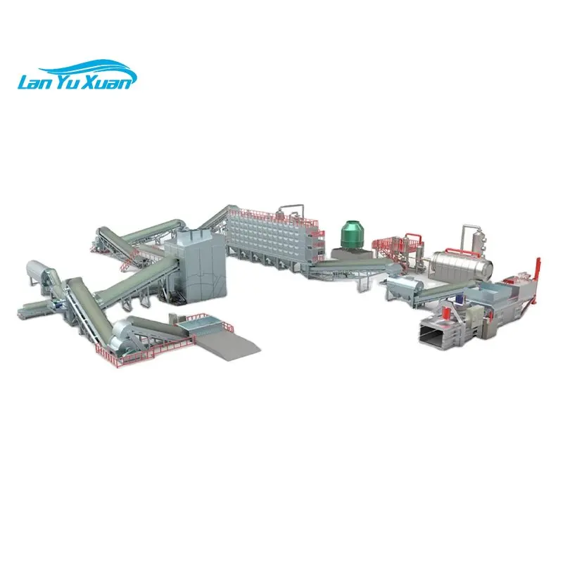 Household Municipal Solid Waste Sorting Equipment / Garbage Recycling Equipment