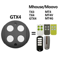 Il più nuovo per Myhouse Mhouse TX3 TX4 GTX4 MOOVO MT4 MT4V MT4G porta del Garage telecomando apricancello 433.92MHz trasmettitore Rolling Code