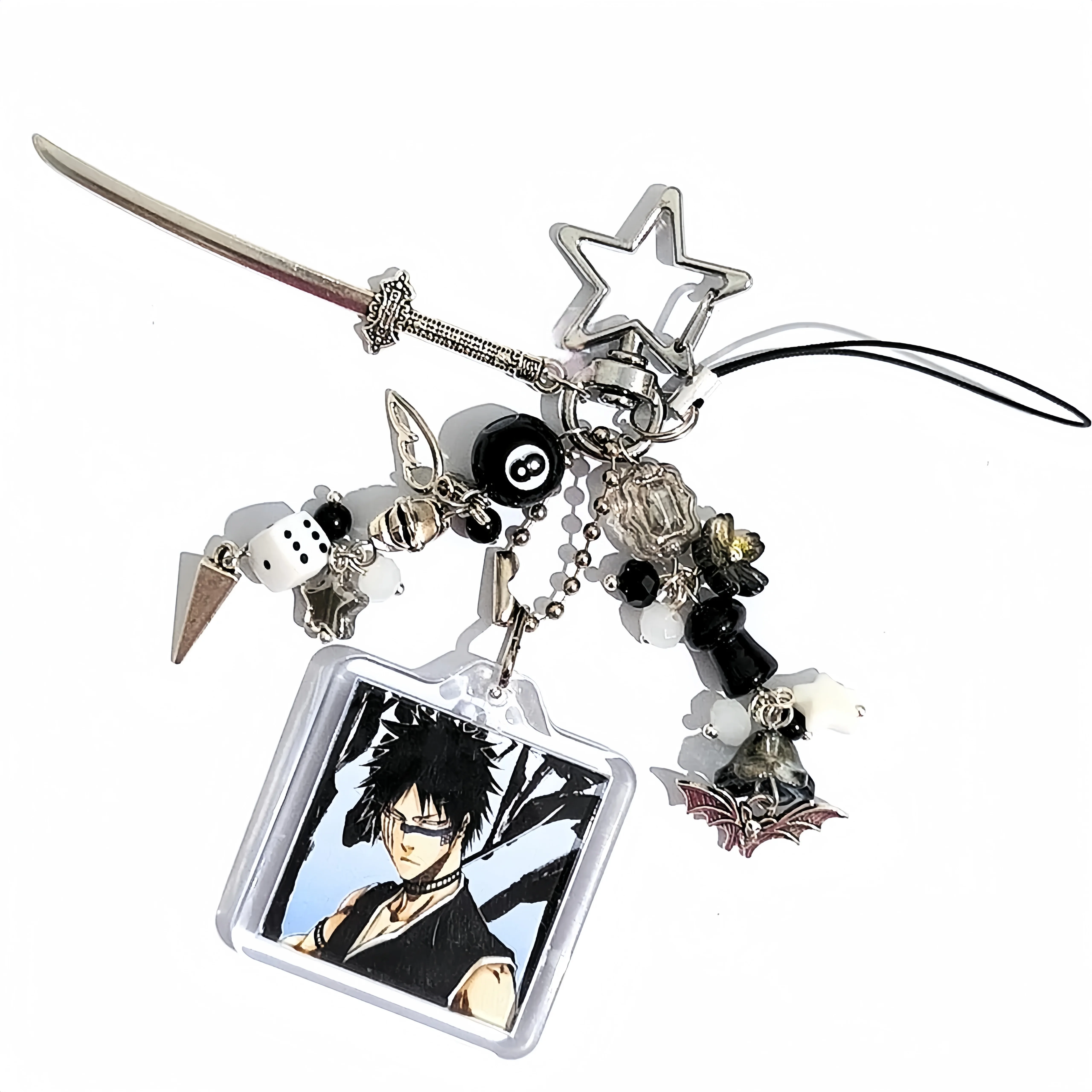 ブリーチにインスパイアされたアクリルキーホルダー ユニークな - Unique Anime Merchandise のレビューと価格