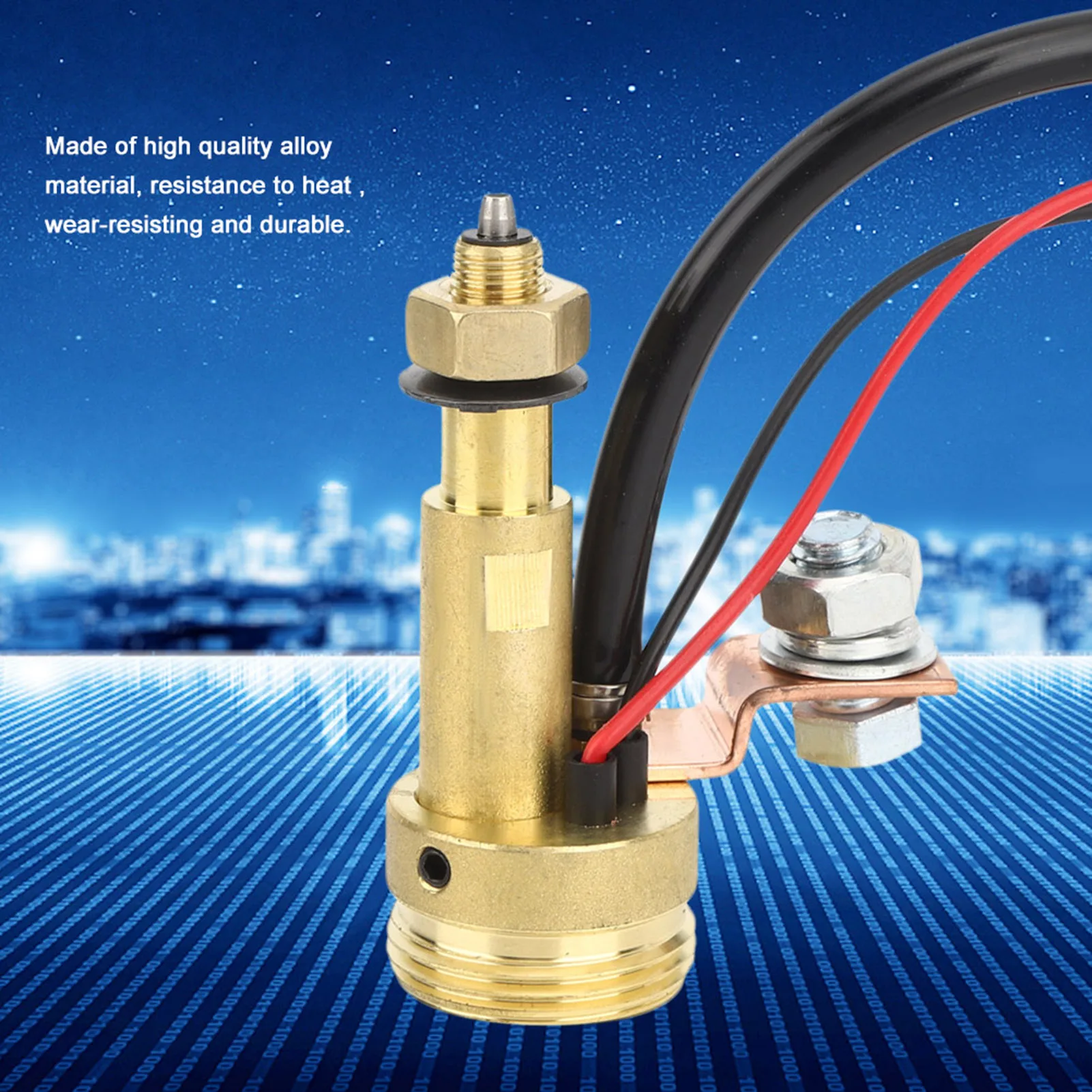 MIG Euro Central Connector Panel Socket Binzel Style Welding Torch Adapter 84mm Copper Replacement