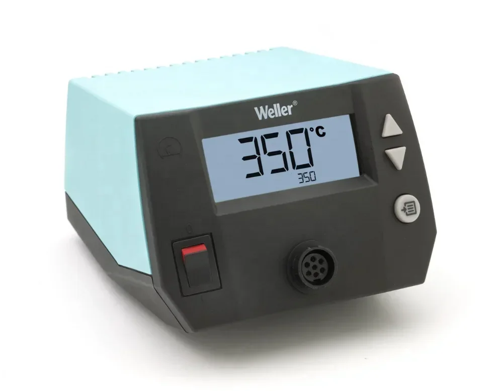 مجموعة محطة لحام أصلية جديدة WE1010 بدرجة حرارة ثابتة خالية من الرصاص بقدرة 70 وات مع مكواة لحام WEP70