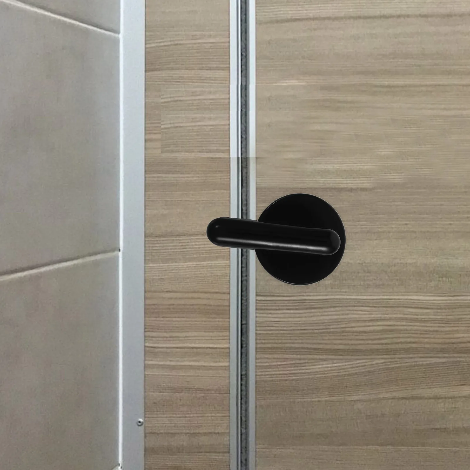 

Public Bathroom Stall Lock Nylon Plastic Door Locks Occupied Vacant Toilet Latch Keyless Hardware Kit Restrooms Washrooms
