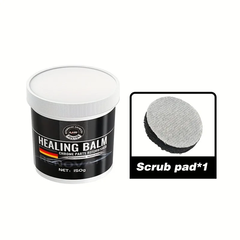 كريم تجديد الكروم متعدد الأغراض: يعيد طلاء السيارة - ويصلح الأكسدة للعجلات والمصدات