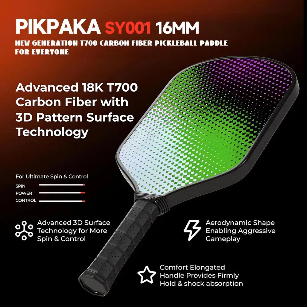 مجموعة مجداف كرة البيسبول الشبكية الأنيقة المعتمدة من USAPA T700 من ألياف الكربون Unibody مشكل حراريًا مع قوة ودبوس أساسي على شكل قرص العسل 16 مم #4