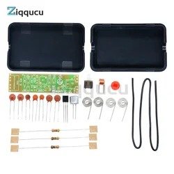 70-110MHz 1.5V FM Frequency Modulation Wireless Microphone Module Transmitter Board Parts Kits Electronic Suite + Shell DIY Kit