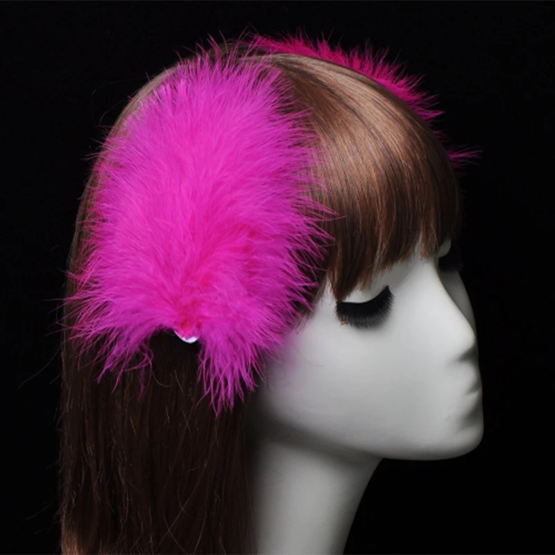 1 Pair Elegant  Feather Hairpins Super Fairy Antique Hair Clips Children Headdress Women Wedding Sweet Feather Hair Accessories