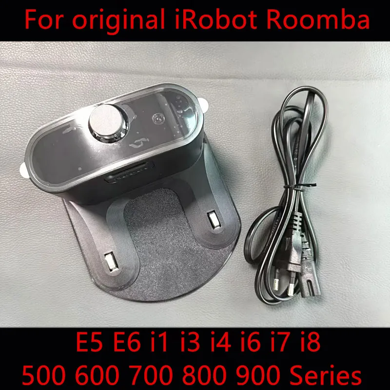 محطة قاعدة شاحن لآي روبوت رومبا E5 E6 i1 i3 i4 i6 i7 i8 500 600 700 800 900 سلسلة جهاز آلي لتنظيف الأتربة