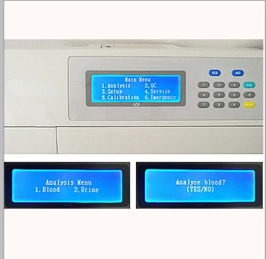 Hot sales High quality LCD electrolyte analyzer