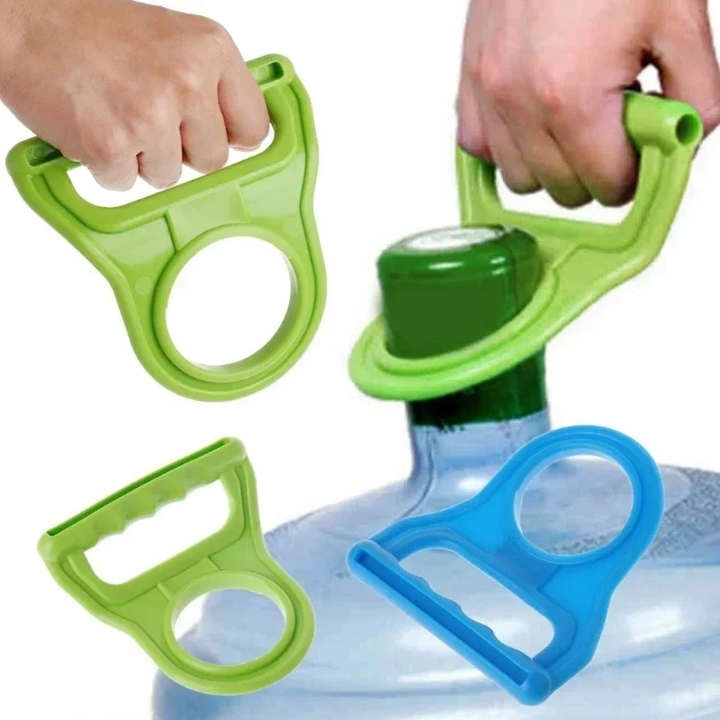 5 Gallons Water Pail Carry Handle New Easy‑to‑Carry Portable Lifting Tool for Bottled Water Bucket Random Color Home Supplies