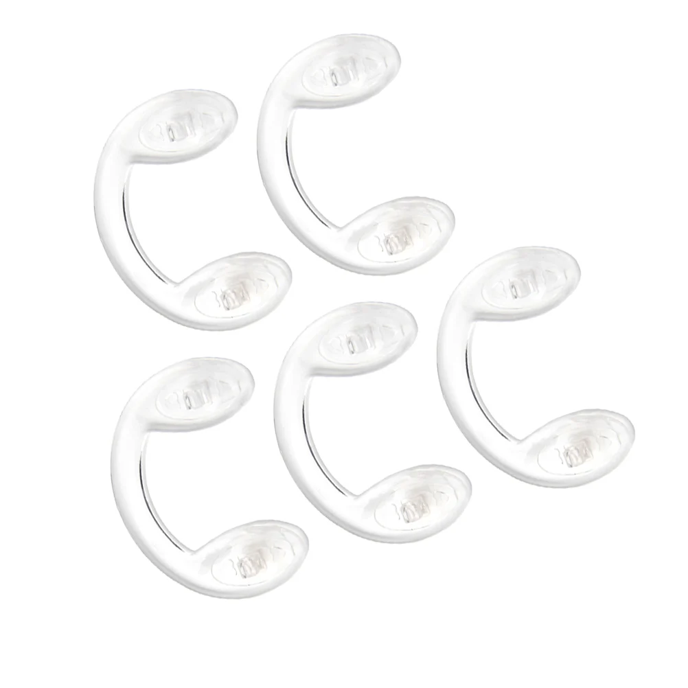 

5 Pcs Glasses Nose Pads Bridge Protector for Comfort Eye Non Slip Soft Eyeglass Cushion Replacement
