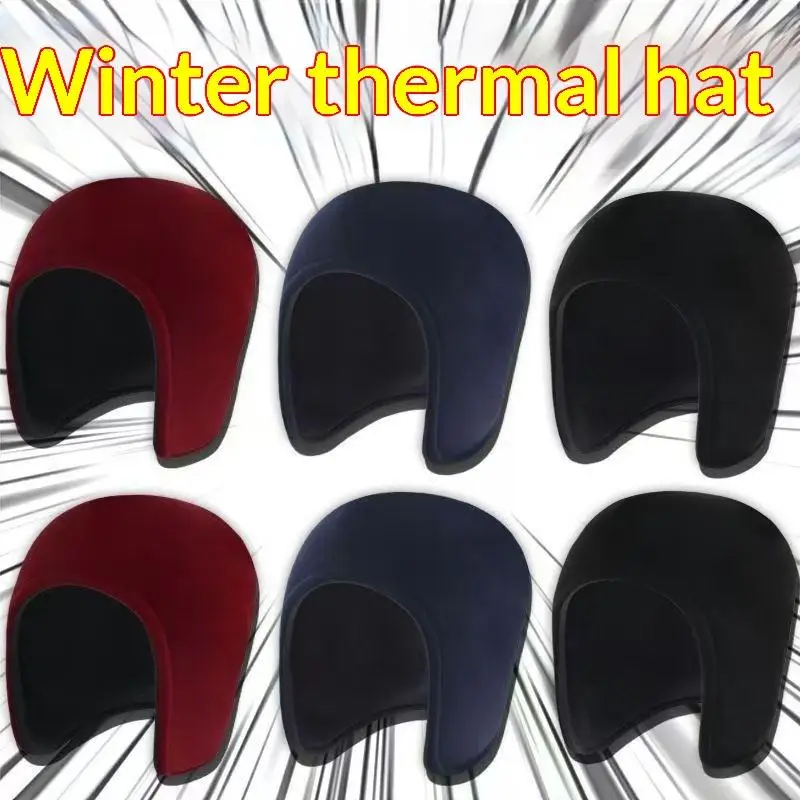 Winter Fleece Elderly Sleeping Hat With Ear Protection Lightweight Soft Skull Cap For Cold Weather Sleep Outdoor Walk Cycling