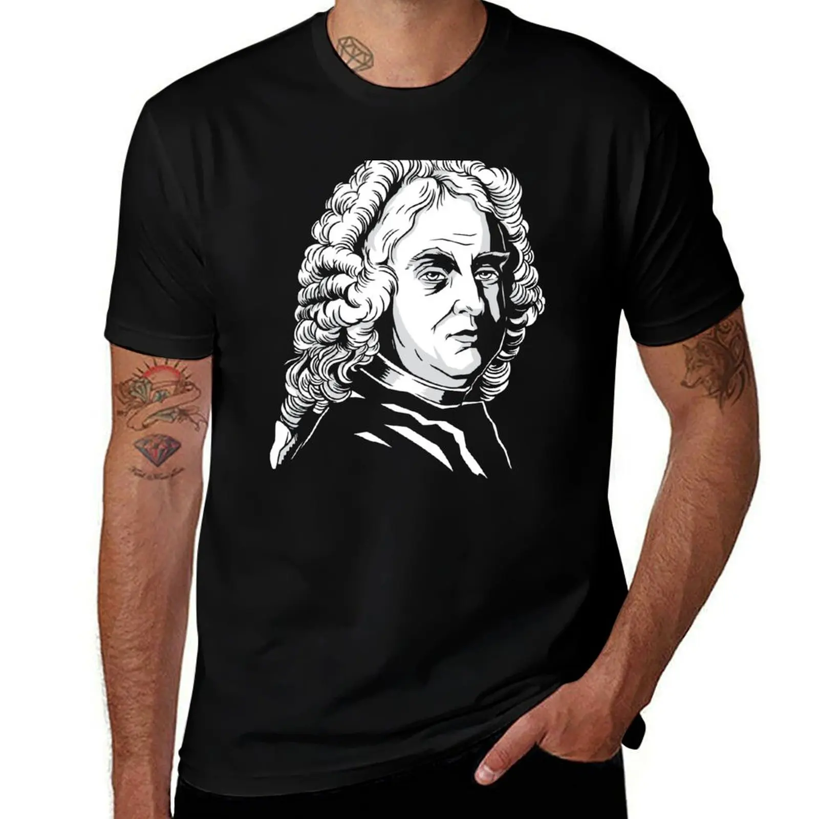 GEORGE FREDERICK HANDEL T-Shirt Plus Size Lightweight Top T-Shirt