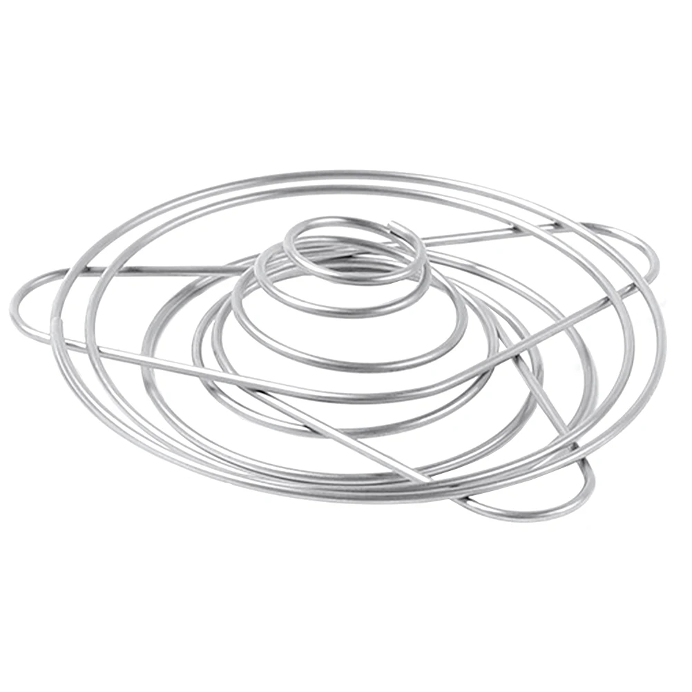 

2pcs Coffee Filter Cup Dripper Metal Stand Silver Reusable Travel Collapsible Stainless Steel Outdoor Funnel Easy Clean Durable