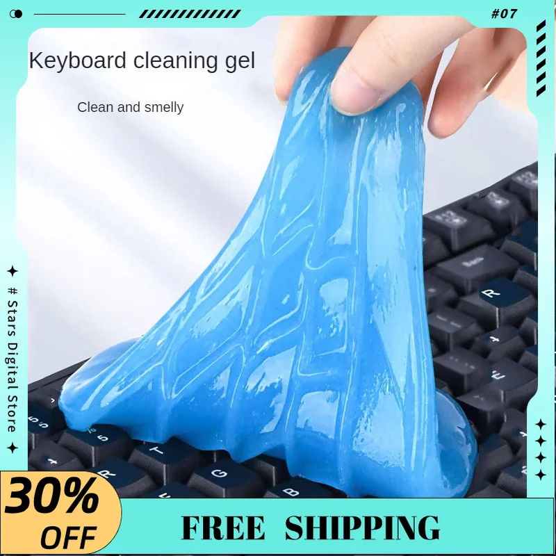 Keyboard Cleaning Artifact Cleaning Mud Soft Gel Mud Notebook Mechanical Dust Sticky Glue Dust Suction Decontamination Tools