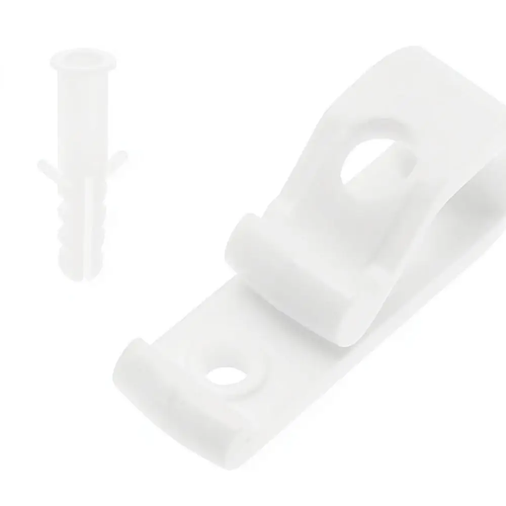 Adjustable Curtain Bead Cord Hook White Tension Device Security Fixation Tool For Home Roller Blind Accessories