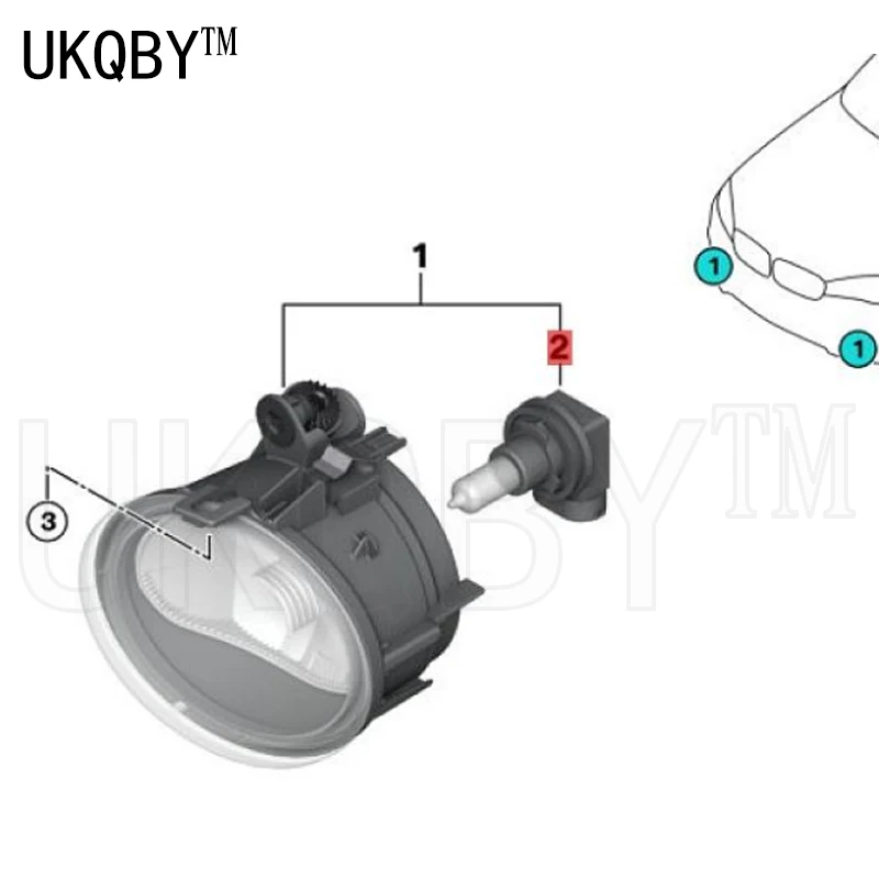 incandescent lamp 5system E39 E60 E61 E70 63217160782 07119906503