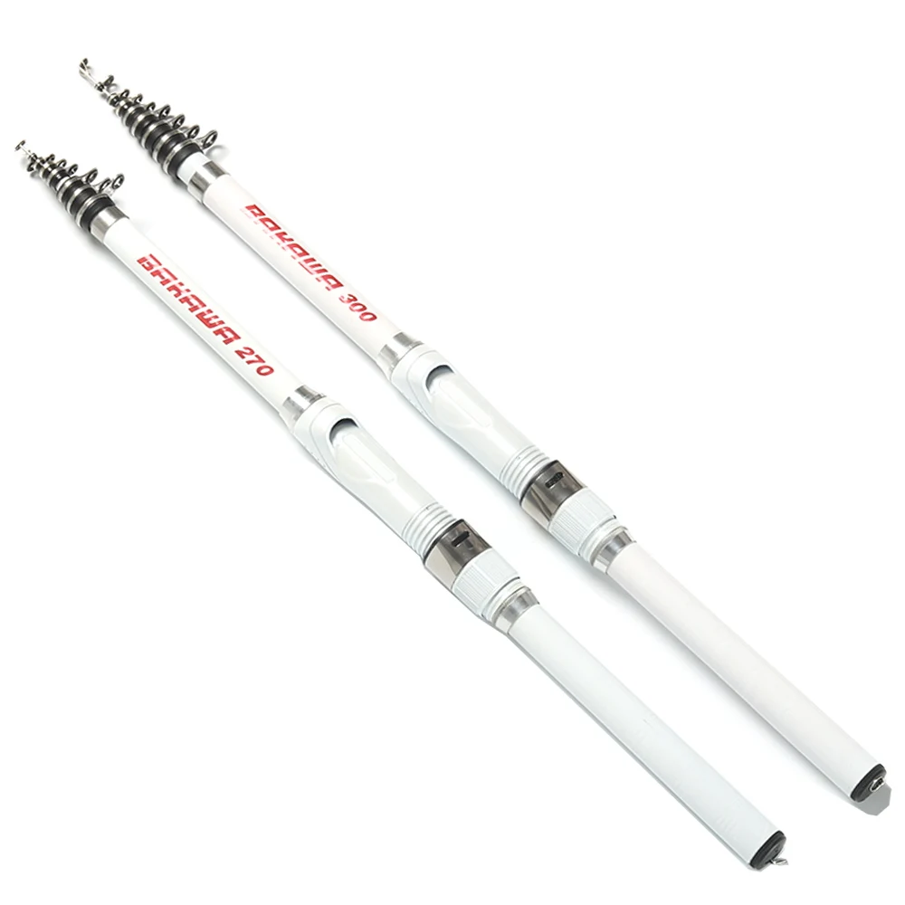 Portable Travel Fishing Rod Carp Telescopic Carbon Fiber Pesca Spinning Rock Feeder Pole 1.5M-3.0M Ultra Durable Tackle