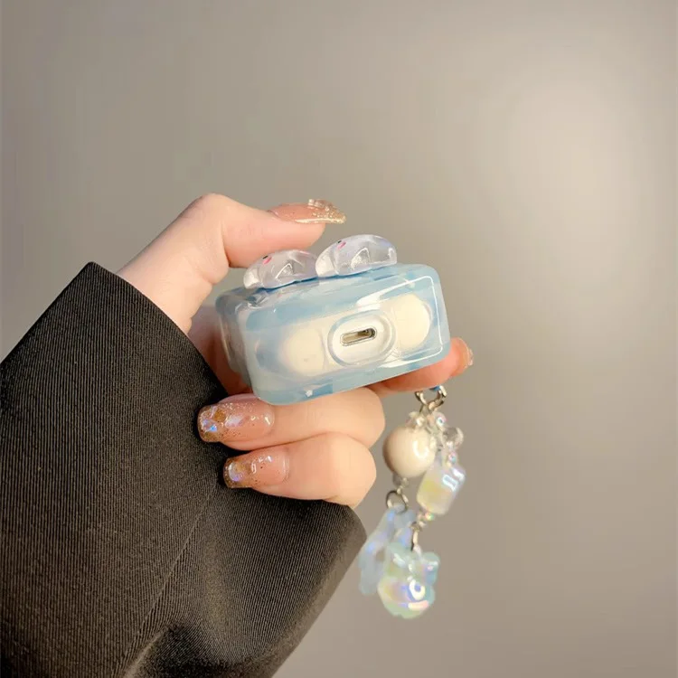 الطازجة قوس قزح ستار ل Airpods Pro 2nd واقية ل أبل Airpods 4 2/1 3rd الجيل بلوتوث اللاسلكية حقيبة سماعة الاذن