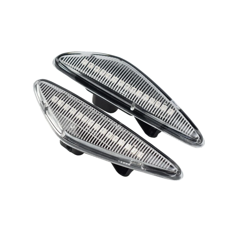 2Pcs Car Dynamic LED Side Marker Light Turn Signal Light For Mazda 6 Atenza GH 2008 2009 2010 2011 2012