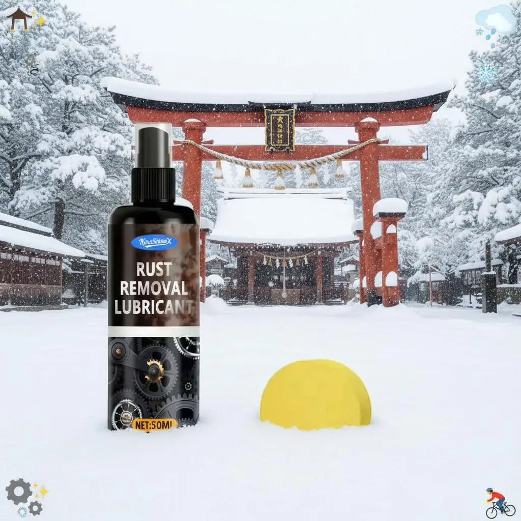 50/100ml Multi-functional Rust Remover Revitalizing Spray For Car Wheels & Metal Surfaces Friction-Reducing Formula