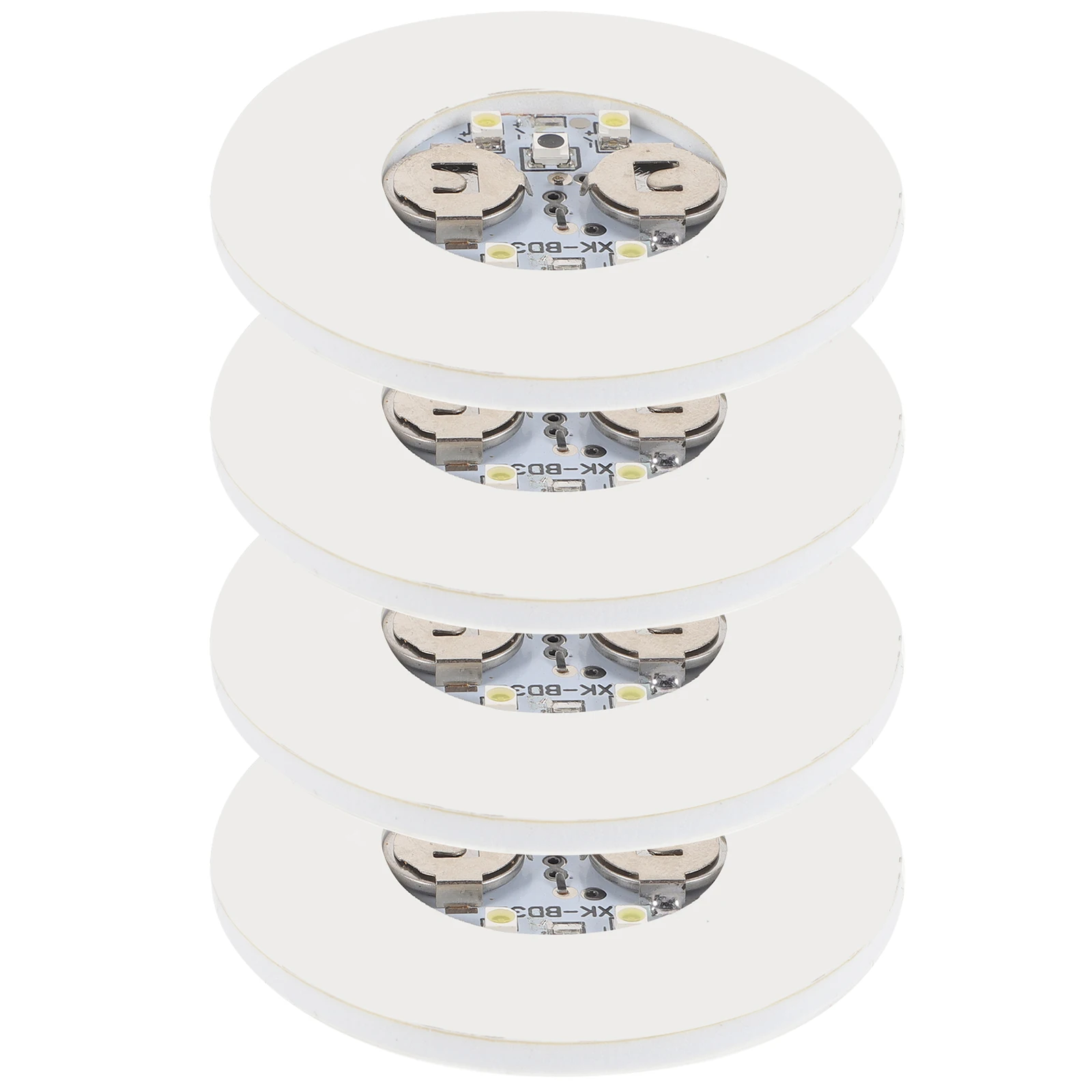 

4pcs Led Luminous Coaster Bottle Drink Mat Holder For Bar Party Wedding Home Decor Lighted Beverage Coasters