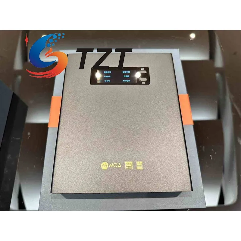 TZT Black/Silvery EC Mini Portable Professional TF Card Bi-directional Bluetooth5.0 Stereo CD Player Audio Decoder Headphone Amp