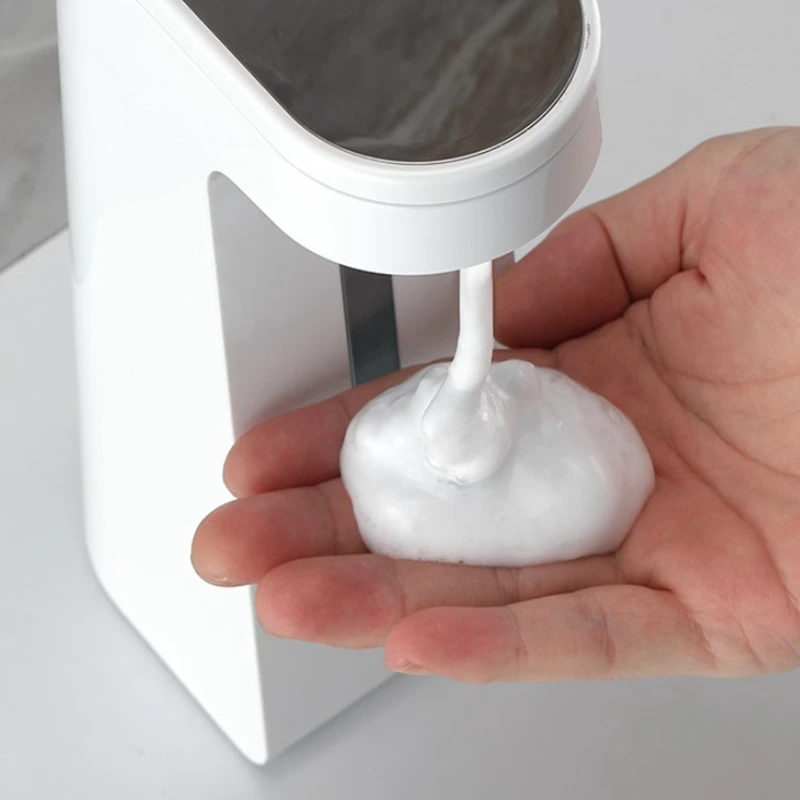 Mới Bình Đựng Xà Phòng Tự Động Cảm Biến Thông Minh Da Màu Tay Máy Di Động Cảm Biến Hồng Ngoại Giặt Tay Máy Nhà