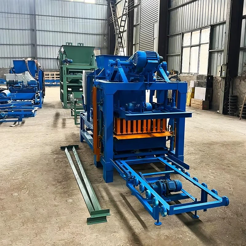High Quality Concrete Block & Brick Making Machine Press Hollow Form Directly
