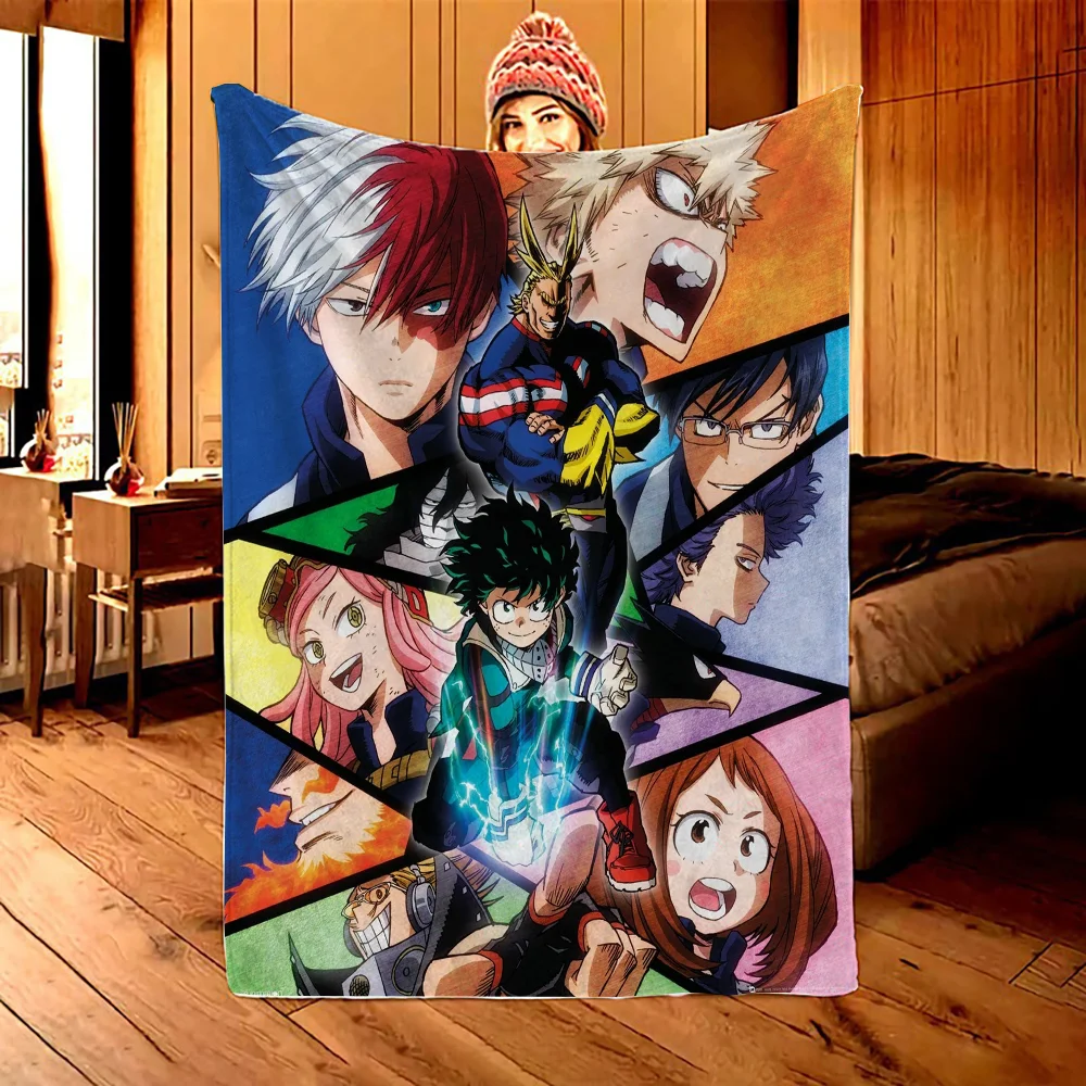 Woven Blanket for Sofa Decoration My Hero Academia Warm Blankets for Cold Bed Blankets & Throws Bed Blanket 150cm X 200cm Plaid