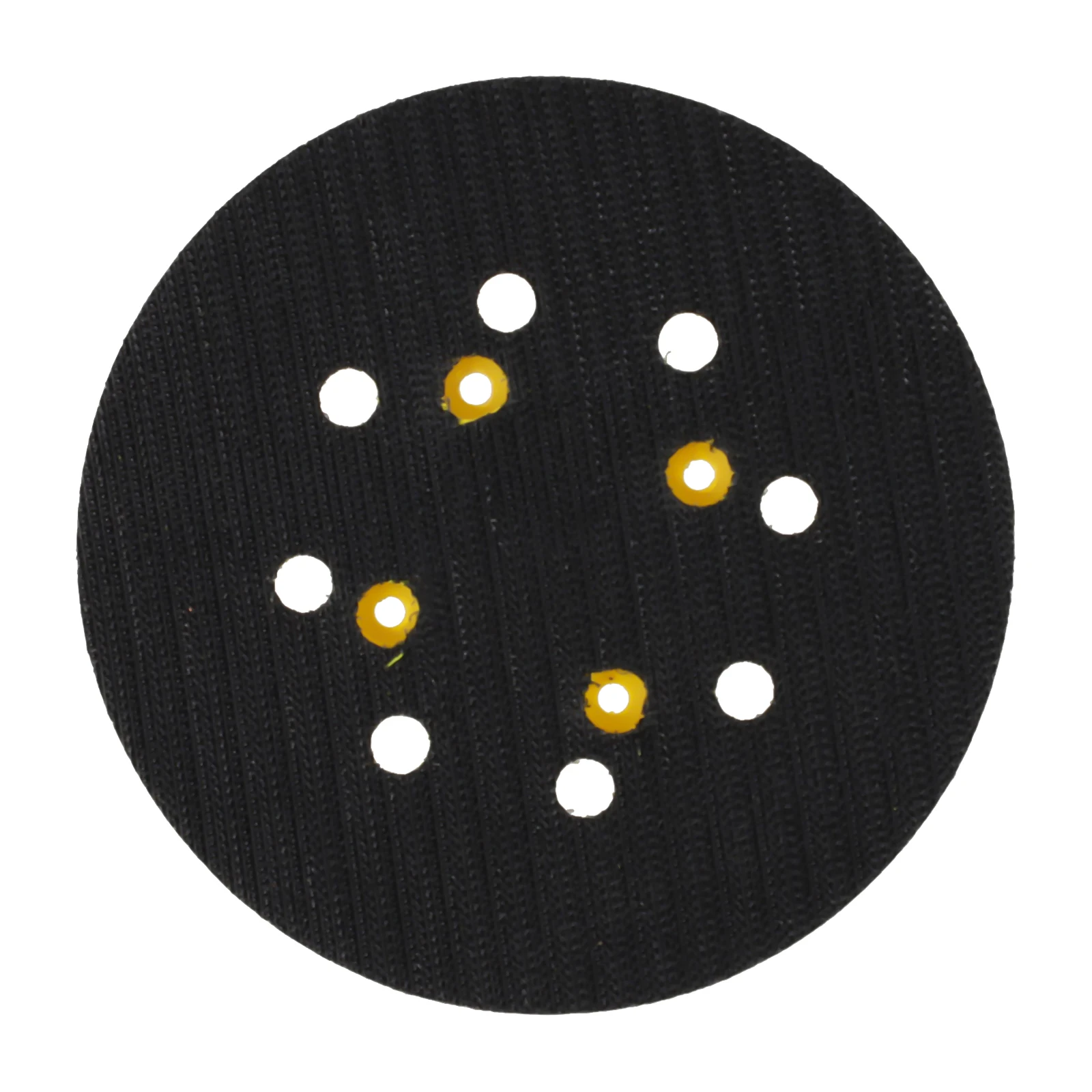 

Grinding Pad 8 Holes Yellow&black Accessories 125mm Flocking For Air Grinders Orbital Polishing Cleaning Sander High Quality