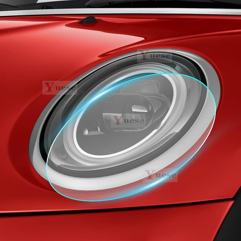 

For 2022-2024 BMW Mini Car Anti-collision Headlight Mirror Film TPU Transparent Protective Original Stickers