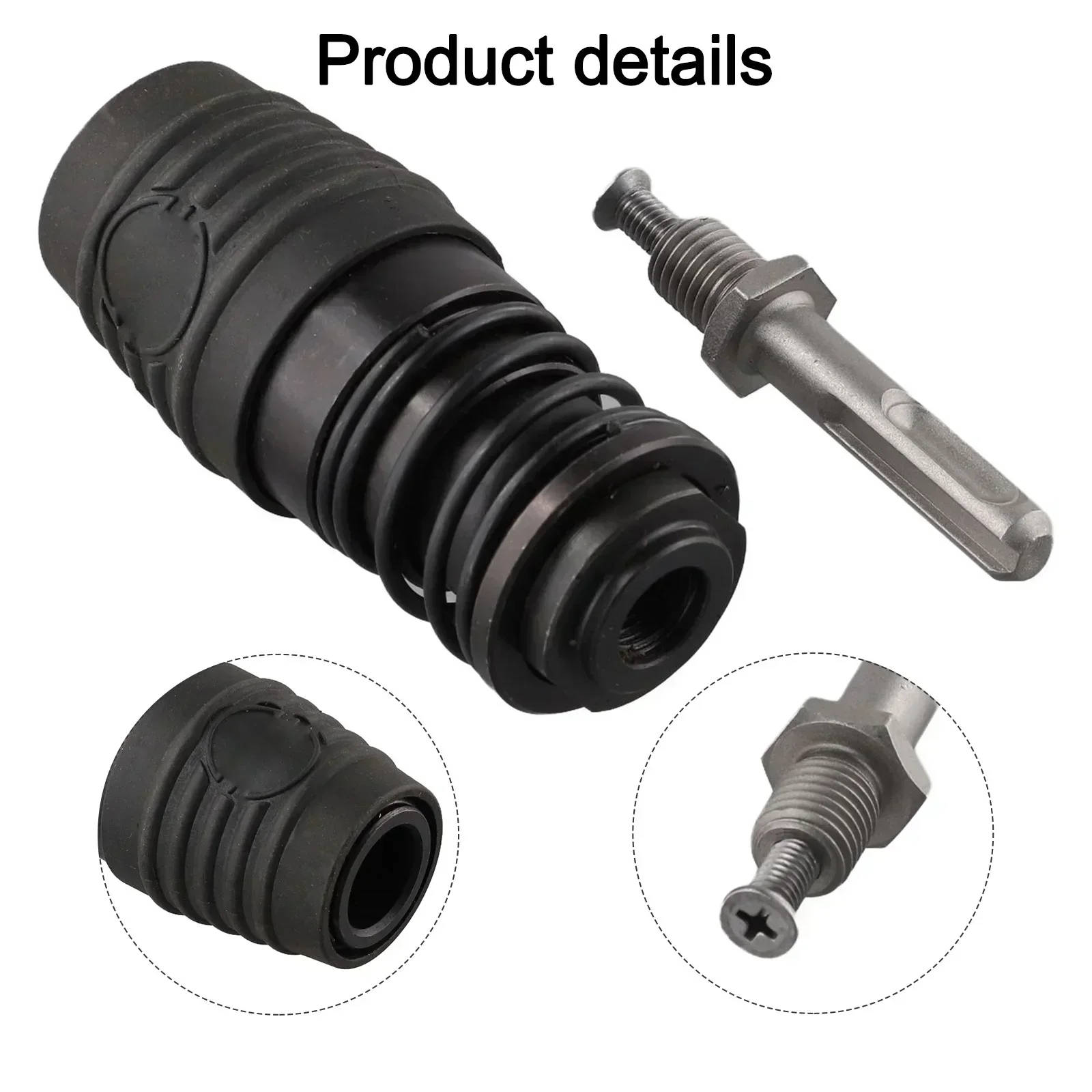 1pc SDS Plus To SDS Max Adapter For Hammer Drill For SDS-Plus Socket Chisel Hammer Drill Chuck Adapter Converter Power Tools