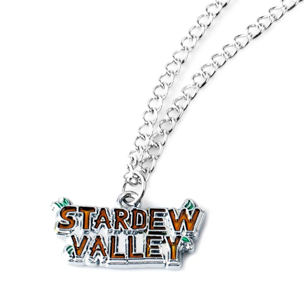 خمر Stardew وادي المينا قلادة المفاتيح للرجال النساء العصرية حلقة رئيسية معدنية المشجعين تحصيل مجوهرات اكسسوارات هدايا