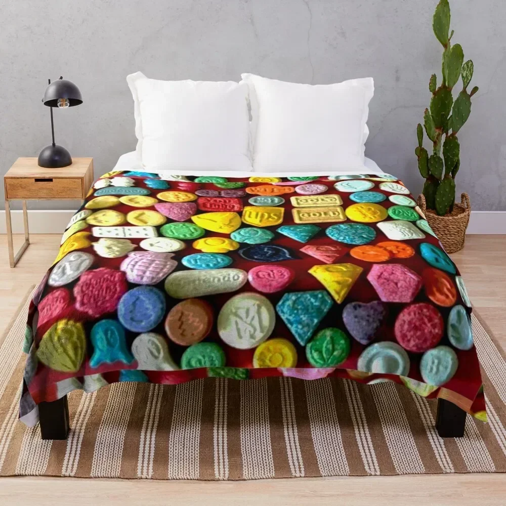 

Ecstacy Throw Blanket Furry Thermals For Travel Flannel Thins Blankets