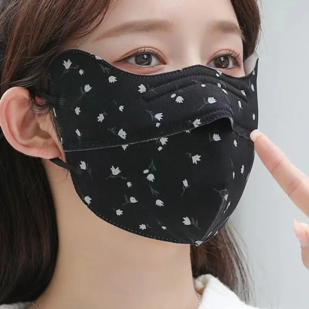 Fashion Breathable Warm Mask Warm Windproof Sunscreen Mask Face Veil Outdoor Sports