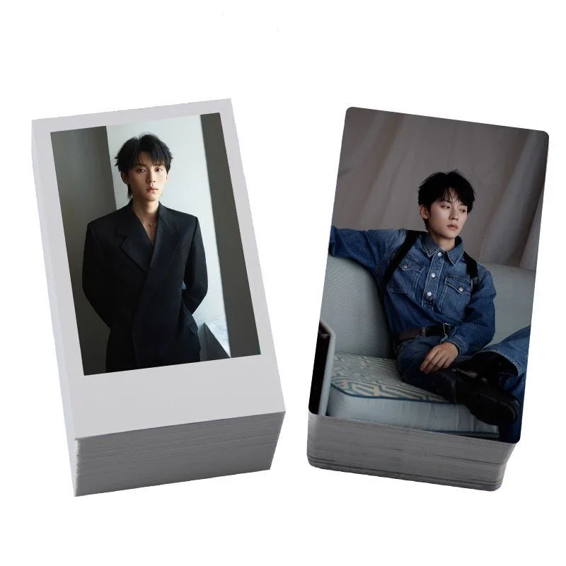 100PC Zhou Yiran Zhang Miaoyi Poster Lomo Cards TV When I Fly Towards You Zhang Lurang Photos Pai Li De Meal Bus Card Sticker