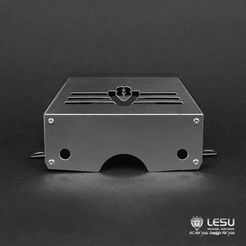 

LESU Metal Gearbox Engine Cover B For 1/14 RC Tamiyay Tractor Truck Car Outdoor Toys TH04750