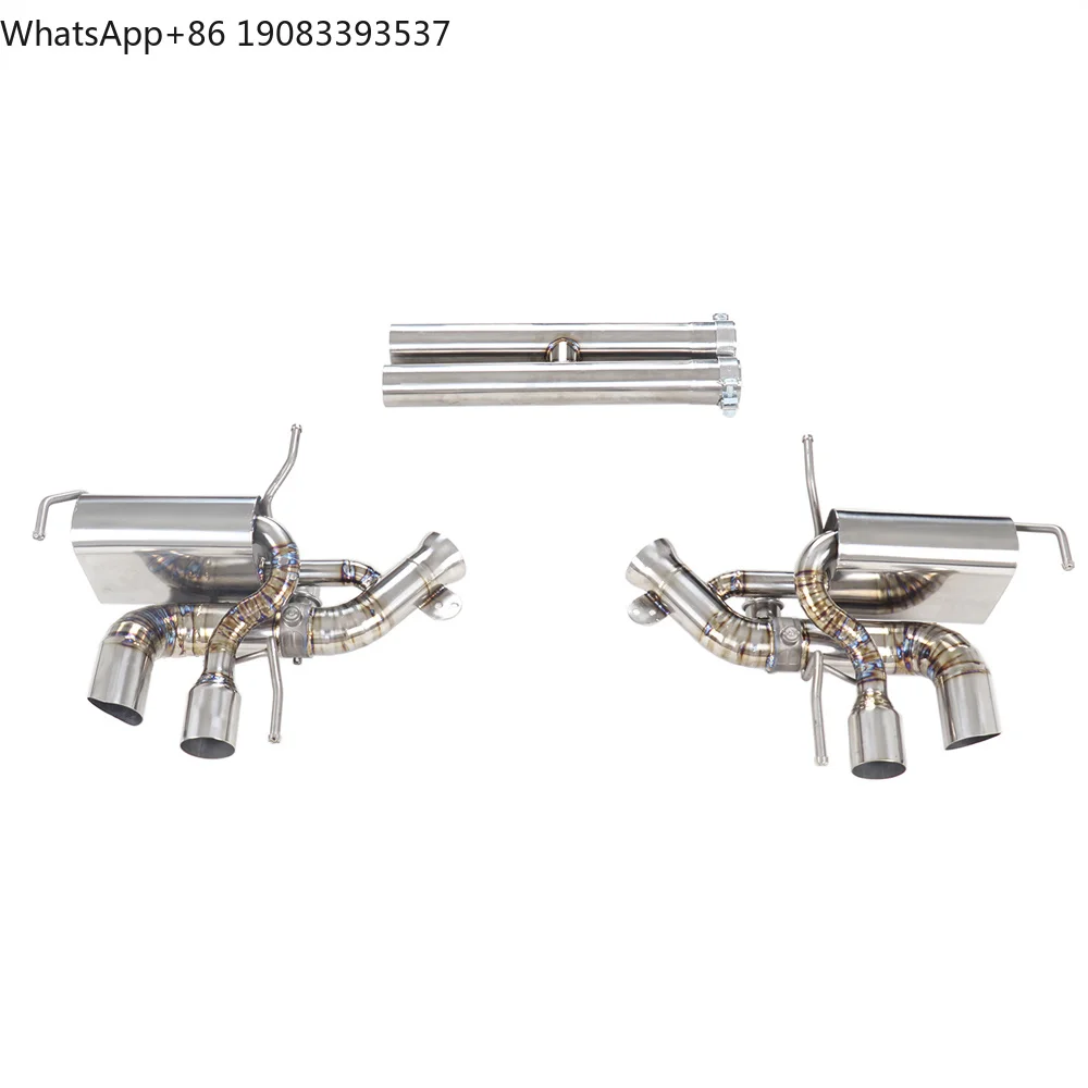 High Performance Car Titanium Exhaust System Catback with Remote Control for Ferrari 812 F12 FF