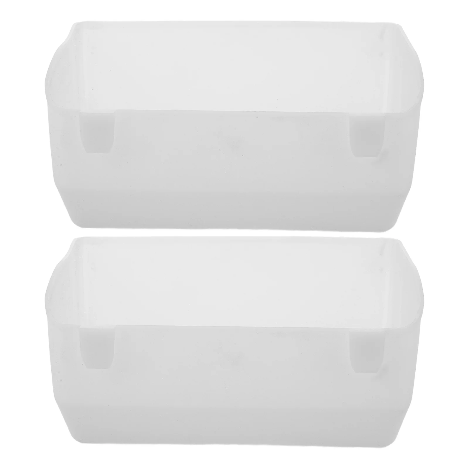 

2pcs Hanging Trough Poultry Feeder For Chicken Duck Dove Durable Plastic Feeding Box Chick Cage Accessories Bird Feeder Basket