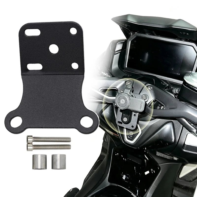 

Aluminum GPS Phone Holder Stand Navigation Extension Bracket For Yamaha TMAX560 TMAX 560 T Max 560 2022 2023 Motorcycle