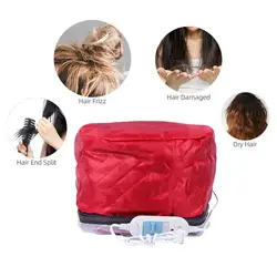 Hair Heating Caps Steamer 3-Modes Household Thermal Caps Heating Hat for Deep Conditioning Salon Natural Hair Hair Care Travel