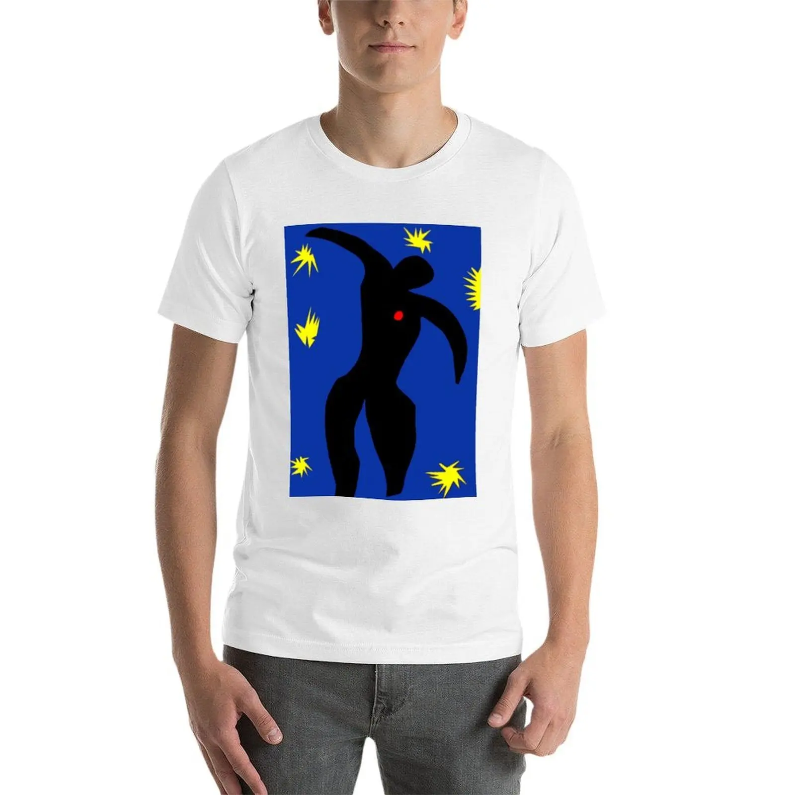 ايكاروس ؛ خمر مجردة هنري ماتيس طباعة تي شيرت أنيمي التي شيرت أنيمي تي شيرت كبير الحجم تي شيرت