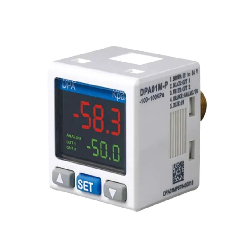

Оригинальный цифровой манометр Delta, вакуумный манометр DPA10Q-P PNP DPA01Q-P PNP DPB01N-P DPB10N-P DPA01NR-P