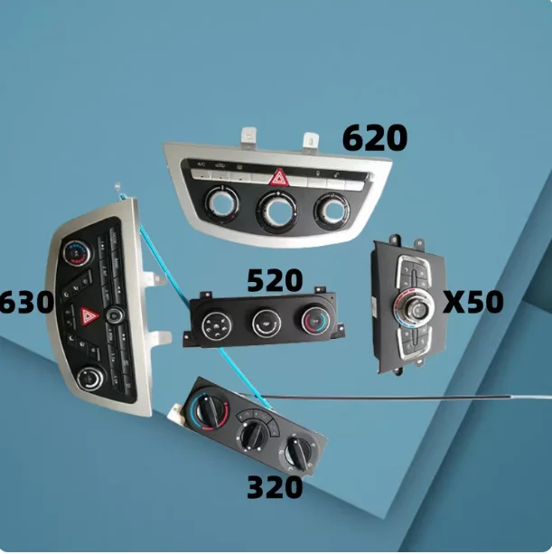 

Air Conditioning Switch A/C Switch Air Conditioning Control Panel Assembly for Lifan Solano 630 620 650 X50 330 520 HVAC Knob